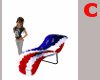 [C] flag chair