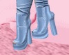 Chain Blue Boots