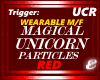 PARTICLE BURST, UNICORNS