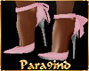 P9)BabyPink  bow heels