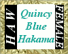 Quincy Blue Hakama - F