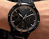 â Black Steel Watch.
