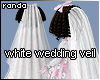 White Wedding Veil Bride