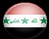Iraq Button Sticker