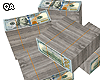 Stacks of USD Currency