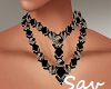 Diamond/Onyx Necklace