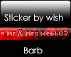 Vip Sticker Mr&MrsWebb67