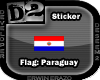 [D2] Flag Paraguay