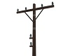 Single Telegraph Pole