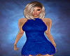 Blue Lacey Dress