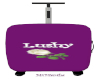 Lushy purple luggage
