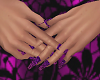 {Syn} Purple Nails