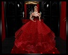 wedding dress red