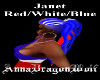 Janet-Red/White/Blue