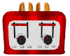 Retro Red Diner Toaster
