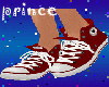 [Prince] DRed Converse F