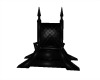 Pvc Black High Throne