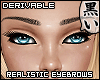[K] realistic eyebrows n