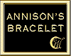 ANNISON'S BRACELET