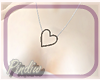 P|Cute Heart Necklace