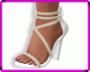 White and Gold heels