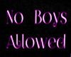 No boys Allowed