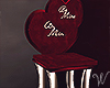 Be Mine Heart Chair