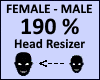Head Scaler 190%