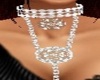 CSF Diamnd Silver Collar