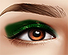 Make up gloss green