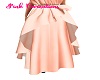 Gown Skirt Peach