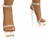 Cream/Tan Strap Heels