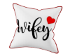 wifey pillow