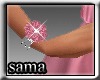 *S*Pink Flower bracelet
