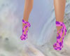 heels pink/purple