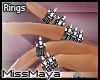 [M] Revenge Silver Rings