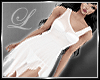*Lb* Silk Dress White