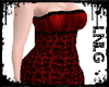 L:BBW Dress-Lil Lace Red