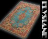 {E} Sky Blue Persian Rug