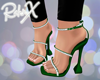 R | Emerald Glow Heels