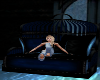 Blue/Black Swingin chair