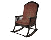 Old Rocking Chair Red
