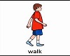 Male Walking Movment