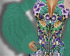 Green Fur Sleeves