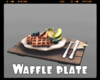 *Waffle plate