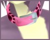 Pink & Paw Collar