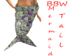 BBW Purple Mermaid tail