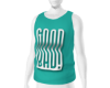 TANNER TEAL GRAPHIC TANK