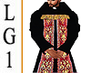 LG1  Black  Clergy  Robe