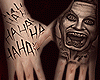 Joker Hand Tattoo